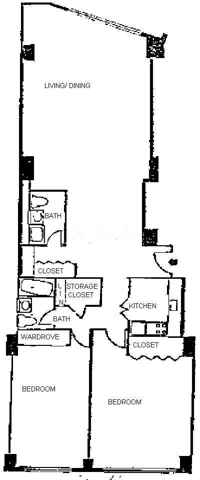 3100 N Lake Shore Drive Floorplan - 01 Tier*
